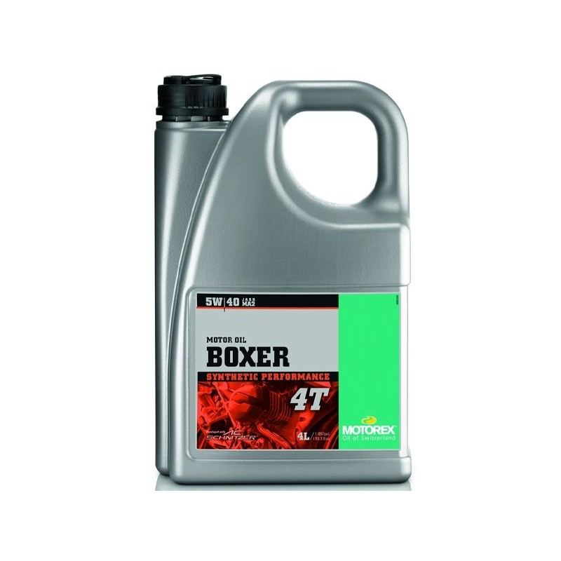 MOTOREX ACEITE 4L BOXER 4T SAE 5W/40 MA2