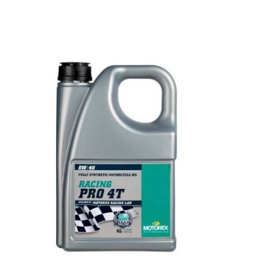 MOTOREX ACEITE 4L RACING PRO 4T SAE 0W/40