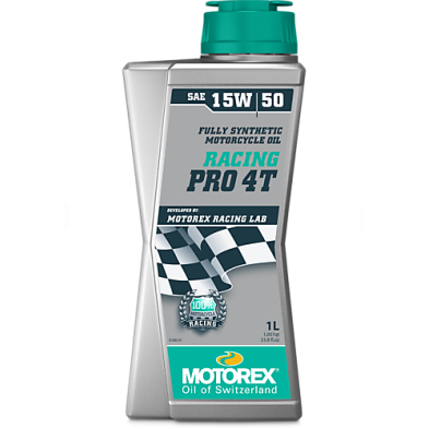 MOTOREX ACEITE 1L RACING PRO 4T SAE 15W/50