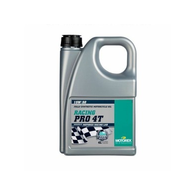 MOTOREX ACEITE 4L RACING PRO 4T SAE 15W/50