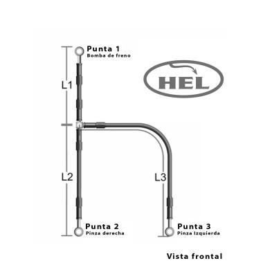 HEL PERFORMANCE FRONT METAL HINGES FIM CEV