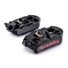 BREMBO JUEGO DE PINZAS RADIALES NEGRAS M4 108 220A39750