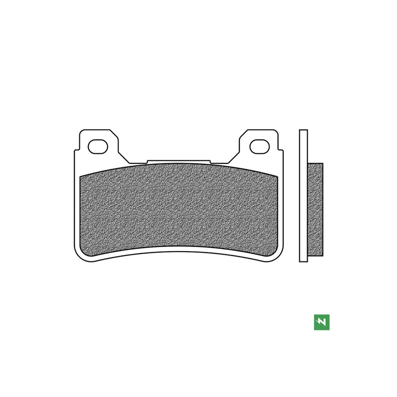 NEWFREN BRAKE PAD FD0364TS1 SINTER TS1