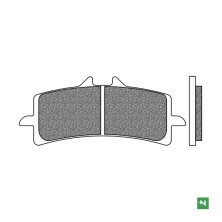 NEWFREN BRAKE PAD FD0415TS1 SINTER TS1