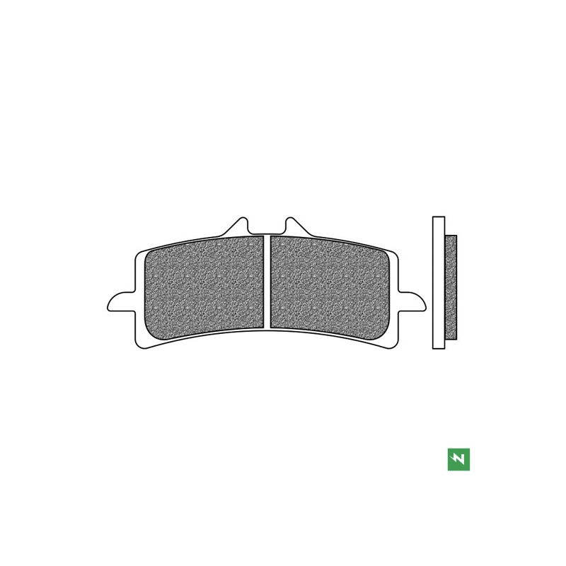 NEWFREN BRAKE PAD FD0415TS1 SINTER TS1