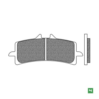 NEWFREN BRAKE PAD FD0415TS1 SINTER TS1