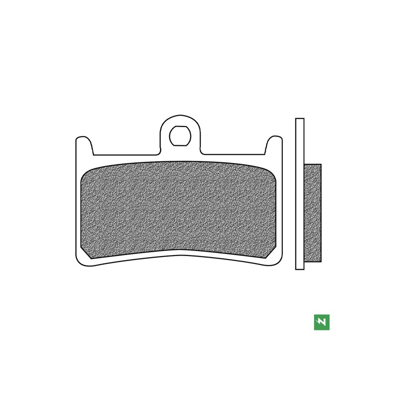 NEWFREN BRAKE PAD FD0190TS1 SINTER TS1