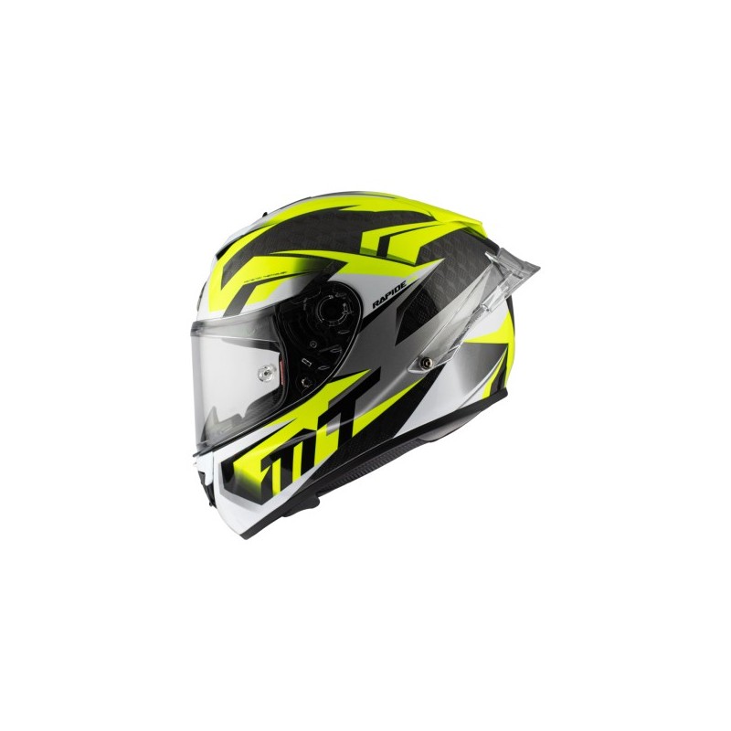 MT CASCO RAPIDE PRO FUGAZ FLUOR TALLA S