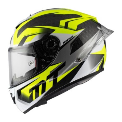 MT CASCO RAPIDE PRO FUGAZ FLUOR TALLA S