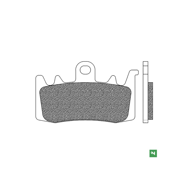 NEWFREN PASTILLA DE FRENO FD0498SP1 TT PRO SINTER