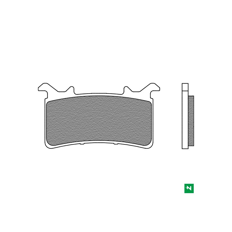 NEWFREN BRAKE PAD FD0571SP1 TT PRO SINTER