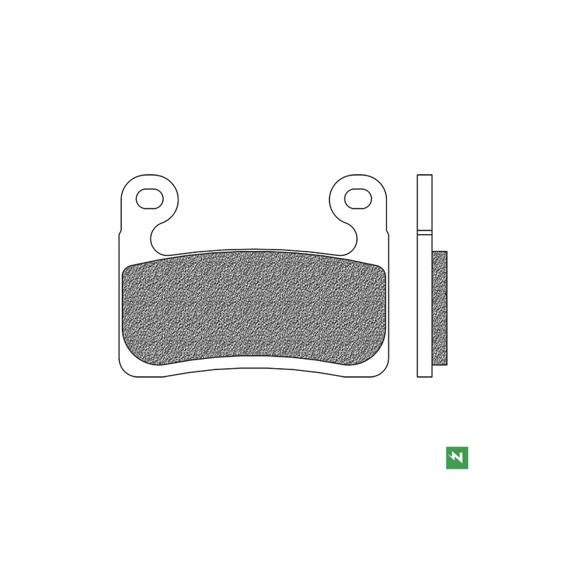 NEWFREN BRAKE PAD FD0540SP1 TT PRO SINTER