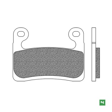 NEWFREN BRAKE PAD FD0540SP1 TT PRO SINTER