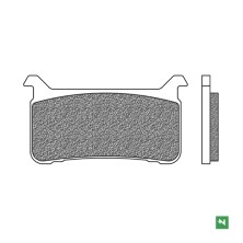 NEWFREN BRAKE PAD FD0537SP1 TT PRO SINTER