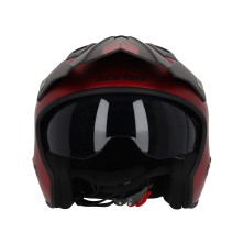 ACERBIS JET ARIA METALLIC RED HELMET