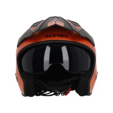 ACERBIS CASCO JET ARIA METALLIC NARANJA