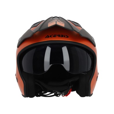 ACERBIS CASCO JET ARIA METALLIC NARANJA