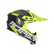 ACERBIS CASCO STEEL CARBON 22-06 BLACK YELLOW FLUO