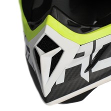 ACERBIS CASCO STEEL CARBON 22-06 BLACK YELLOW FLUO