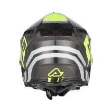 ACERBIS CASCO STEEL CARBON 22-06 TURQUESA / BLACK / FLUO YELLOW