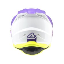 ACERBIS CASCO T711 BLANCO / MORADO