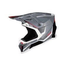 ACERBIS CASCO T711 GRIS / NEGRO