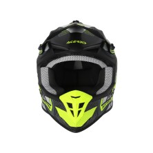 ACERBIS CASCO LINEAR 22-06 NEGRO / AMARILLO FUOR MATE