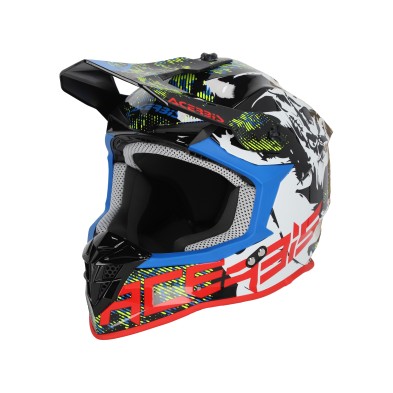 ACERBIS CASCO LINEAR 22-06 NEGRO / BLANCO