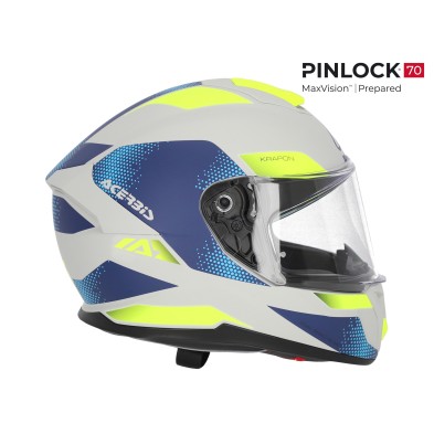 ACERBIS CASCO KRAPON 22-06 GRIS / AZUL