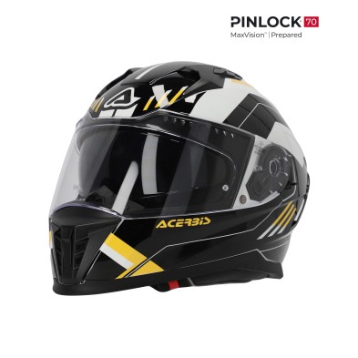 ACERBIS CASCO X-WAY GRAPHIC NEGRO / AMARILLO