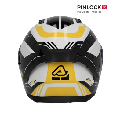 ACERBIS CASCO X-WAY GRAPHIC NEGRO / AMARILLO