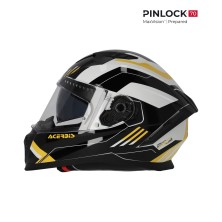 ACERBIS CASCO X-WAY GRAPHIC NEGRO / AMARILLO