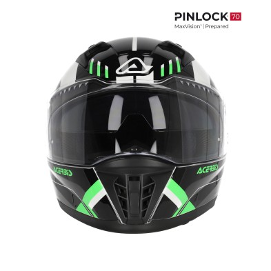 ACERBIS CASCO X-WAY GRAPHIC NEGRO / VERDE