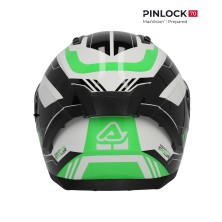 ACERBIS CASCO X-WAY GRAPHIC NEGRO / VERDE