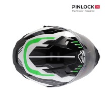 ACERBIS CASCO X-WAY GRAPHIC NEGRO / VERDE