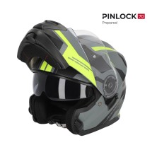 ACERBIS CASCO SEREL 22-06  NEGRO / AMARILLO FLUOR