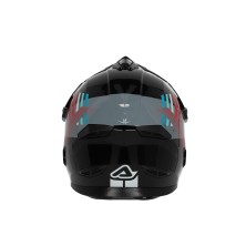 ACERBIS CASCO RIDER JUNIOR NEGRO / ROJO BRILLO