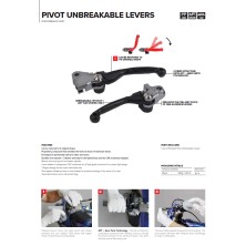 POLISPORT KIT MANETAS IRROMPIBLES PIVOT KTM/HUSQVARNA 8487200033