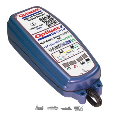 OPTIMATE 2 DUO 12V BATTERY CHARGER