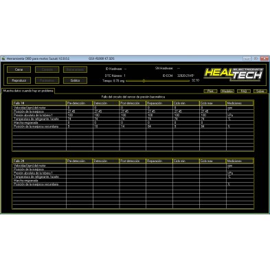 HEALTECH HERRAMIENTA OBD DIAGNOSIS SUZUKI HT-OBD-S01