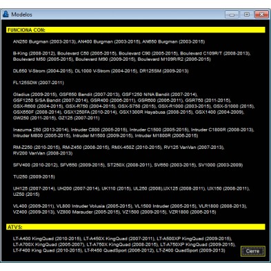 HEALTECH HERRAMIENTA OBD DIAGNOSIS SUZUKI HT-OBD-S01