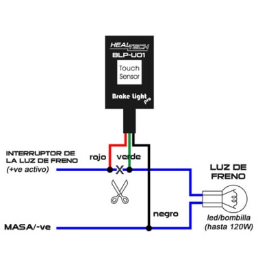 HEALTECH BRAKE LIGHT MODULATOR BLP-U0