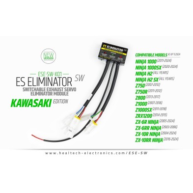 HEALTECH CONTROLADOR SERVOMOTOR ESCAPE KAWASAKI ESE-SW-K01