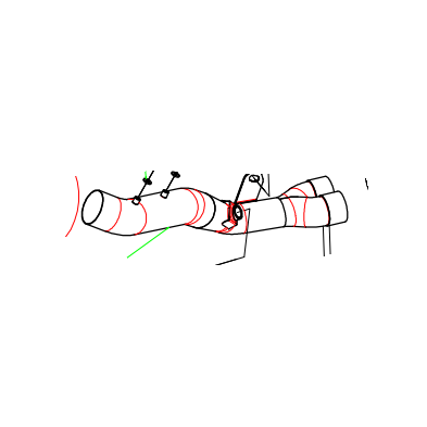 ARROW RECAMBIO CONECTOR 2:1 PARA SIST. COMPL. "COMPETITION" ZX10R 16-19