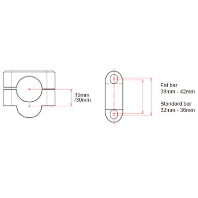 ZETA 7/8 IN (22,2 MM) 19mm SCREW KIT