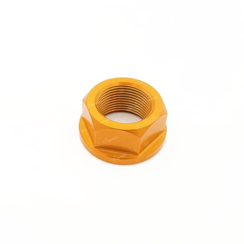 Special nut 24 X 1,50 Ergal - D003GOLDEN / GOLDEN