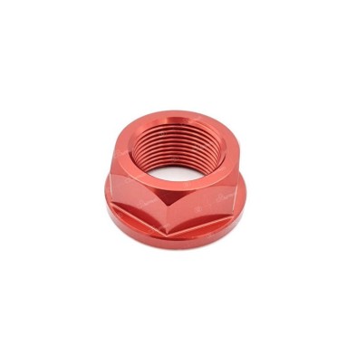 Tuerca Especial 24 X 1,50 Ergal - D003ROS / ROJO