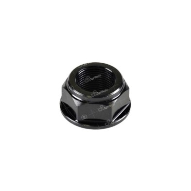 Special nut 18 X 1,50 Ergal - D004NER / BLACK SHINE