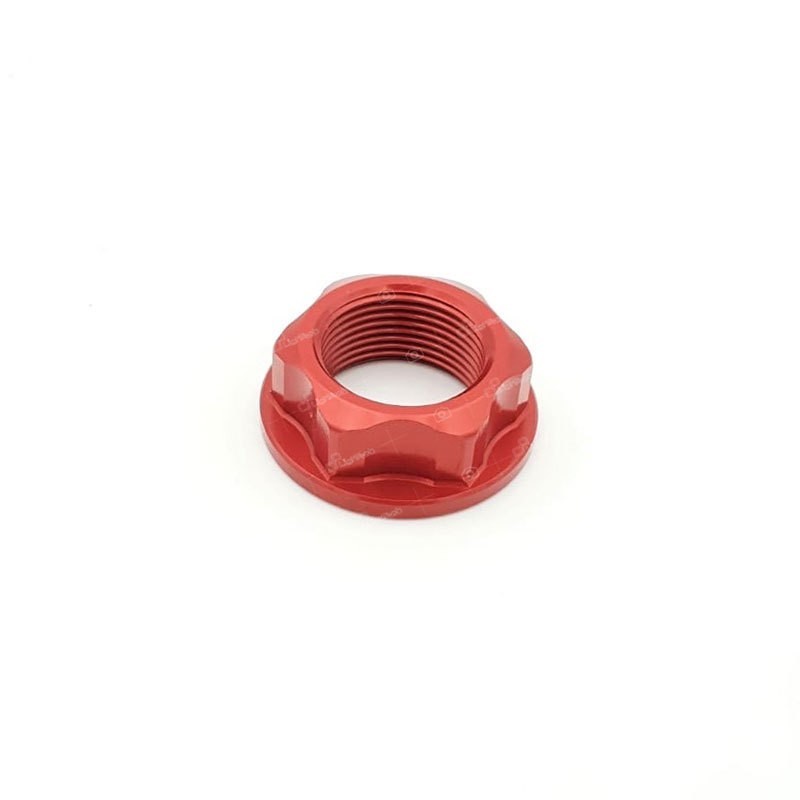 Tuerca Especial 24 X 1,50 Ergal - D013ROS / ROJO