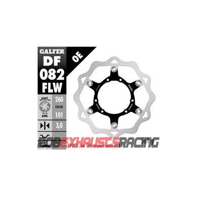 GALFER DISCO DELANTERO WAVE FLOTANTE CRF450 R 2015-20